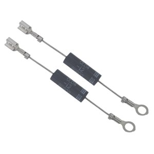Bothyi - 2 Piezas De Diodos De Microondas Que Reemplazan Piezas Reemplazables De Diodos Para Horno De Microondas Cl04 12 Redondos