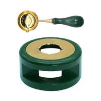 Magideal - Herramienta De Horno De De Sellado, Calentador De Sellado , Soporte De Sellado , Para Sello De Sellado , Verde