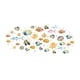 thumbnail image 2 of Adhesivo De Pared Para Baño Con Diseño De Peces Pequeños Del Mundo Submarino Para Oficina Y Interior., 2 of 5