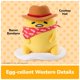 thumbnail image 2 of Peluche GUND Gudetama 23 cm Vaquero del Oeste, 2 of 8