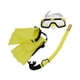 thumbnail image 2 of Conjunto De Snorkel Gafas De Natación Tubo De Respiración Ajustable Para Buceo De Verano Al Aire Libre Amarillo EUSize 25to30, 2 of 5