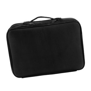 Ioensy - Bolsa De Almacenamiento De Cosméticos Portátil Impermeable Viaje Conveniente Estuche De Maquillaje Negro M