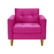 thumbnail image 1 of Sofa Retro 1c Felpa 04 Fucsia, 1 of 6