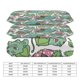 thumbnail image 2 of Bulb_asaur Print Bedding Set Pattern Duvet Cove Set3 Pieces Quilt Cover And Pillowcases for Women Men Teens I, 2 of 5