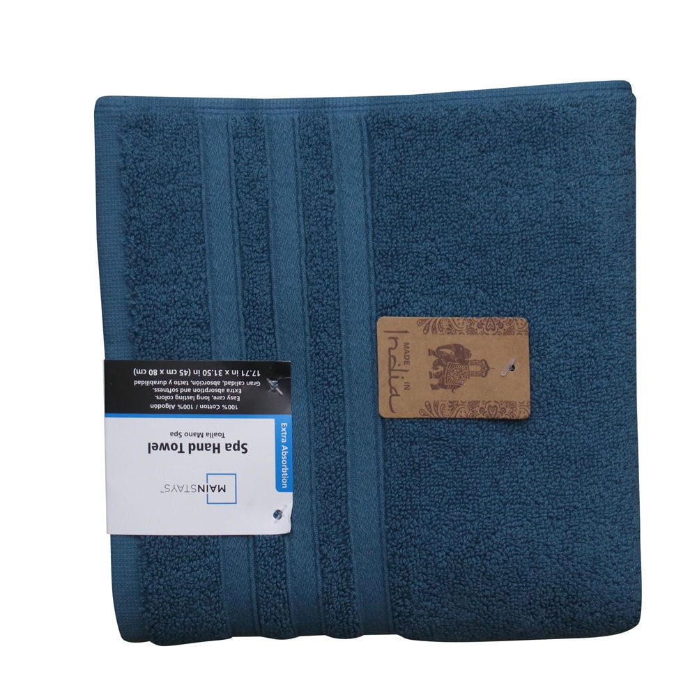 Mainstays - Toalla De Mano Spa Algodón 80X45Cm