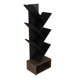 thumbnail image 1 of Librero E1726R Alto Rustico - Negro, 1 of 5
