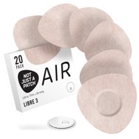 Fundas Para Sensores Not Just A Patch Air Libre 3 (Paquete De 20), Color Beige