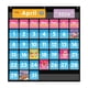 thumbnail image 1 of Calendario REGELETO 64 cm x 61 cm 44 bolsillos 85 tarjetas, 1 of 7