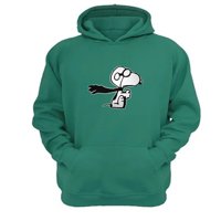 Genérico - Polerón Canguro Snoopy Verde Aguamarina Talla Xl Unisex
