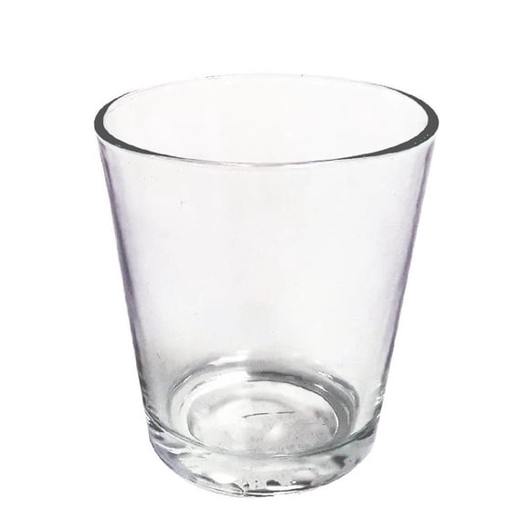 Juego De Vaso Cónico 325ML Vidrio 6 Piezas Transparente