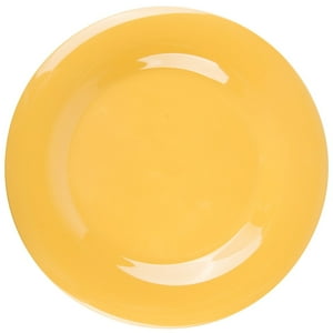 Imahe - Set 3 Platos Melamina Amarillo 23 Cm