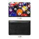 thumbnail image 3 of Billar Porta Pasaporte y Cartera de Viaje Premium de Cuero PU, Funda de Pasaporte Bloqueo RFID con Ranuras para Tarjetas de Crédito, Estuche para Libro de Pasaporte para Familia 10cm × 15cm, 3 of 6