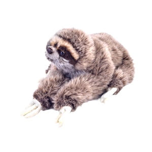 Magideal - Juguete De Peluche De Perezoso De 13,78 Pulgadas, Decoración Del Hogar, Cómodo Muñeco De Perezoso De Tres Dedos, Animal De Peluche Para Niños, Niñas,