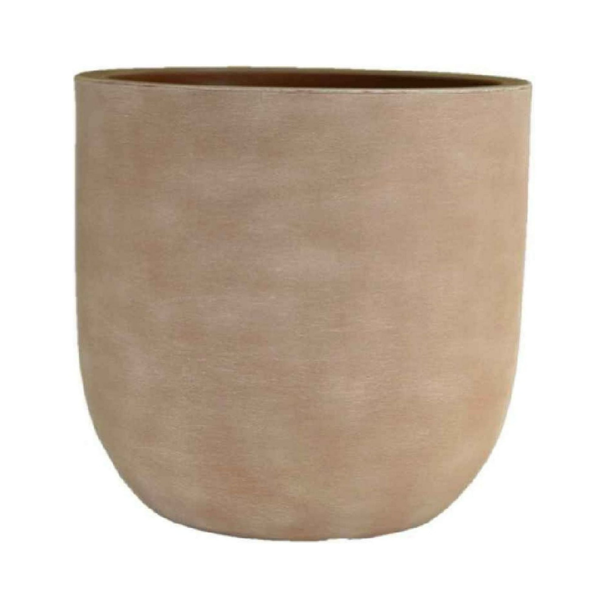 Pottery - Macetero Grande Muna - 33x35 Cm - Arena