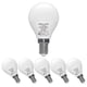 thumbnail image 1 of Bombilla LED ORALUCE E12 de 5 W, 3000 K, 450 lm, no regulable, paquete de 6, 1 of 9