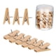 thumbnail image 4 of Clips De Madera Papel Foto Chinchetas Tachuelas Chinchetas Alfileres Memo Abrazadera 100 Uds, 4 of 5