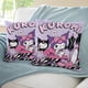 thumbnail image 3 of Kuromi Fundas de almohada de terciopelo con tema, regalos de funda de almohada, decoración para el hogar, cojín de lanzar, regalo de cumpleaños para fans y parejas.40*40cm., 3 of 6