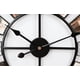thumbnail image 5 of Reloj de Pared Vintage de Metal 60 cm Diseño Americano, 5 of 10