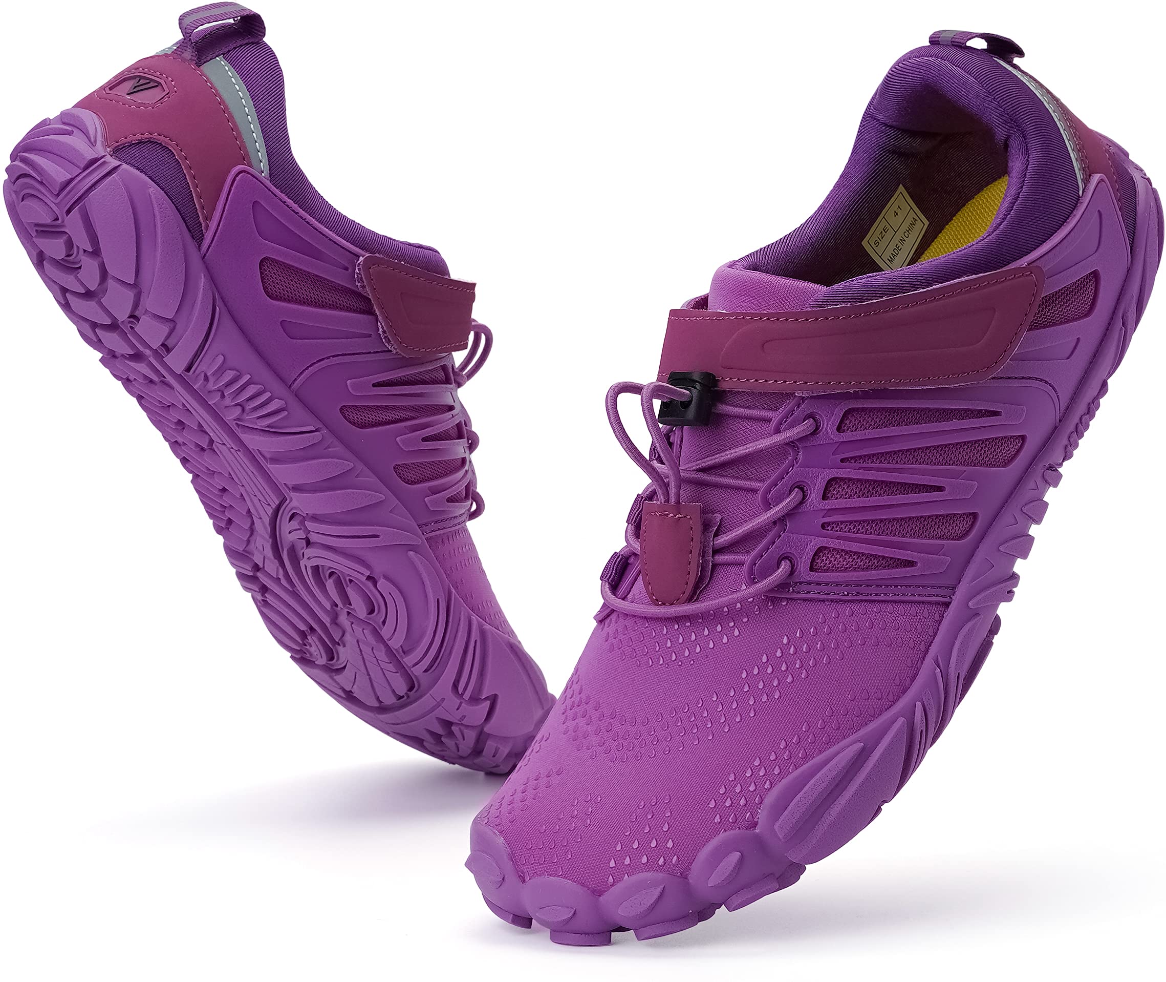 Zapatos Barefoot Whitin Minimalistas Trail Running Morados Para Mujer