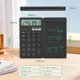 thumbnail image 4 of Calculadora ROATEE AB0606 con Bloc de Notas LCD Borrable, 4 of 6