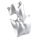 thumbnail image 2 of Escaparate De Material De Resina Exhibidor De Joyas Soporte Colgante L + Resina Plateada, 2 of 5