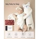 thumbnail image 5 of Peluche para Bebe Choco Bear Baby Patter Simulación Dormir, 5 of 5