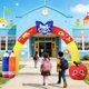 thumbnail image 4 of Arco inflable DomKom 3 m – Decoración de libro, lápiz y manzana para regreso a clases, 4 of 9