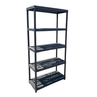 Prochef - Estante Plastico 91X45X183 Cm. 5 Bandejas Removibles