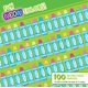 thumbnail image 4 of Curitas CARE BAND 100 unidades con forma de crayola neón para niños, 4 of 7