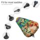 thumbnail image 3 of El Árbol Genealógico de los Croods Funda de Asiento de Bicicleta Impermeable, Cojín Elástico Suave, Protector contra Lluvia, Polvo y UV, 3 of 6