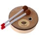 thumbnail image 1 of juguete de percusión de tambor de mano de dibujos animados para instrumentos musicales aprendizaje educación, 1 of 5