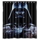 thumbnail image 1 of Cortina de ducha de Star Wars Darth Vader, juego de cortina de baño con ganchos, tamaño 60 x 72 pulgadas, 1 of 3