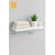 thumbnail image 2 of 2 Repisa Flotante Dormitorio Baño Estantes Pared Mdf 40x15cm blanco, 2 of 10