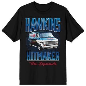 Camiseta Bioworld Stranger Things 5 Hawkins Hitmaker Van