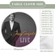 thumbnail image 2 of Seinfeld-theme Fitted Round Tablecloths Elastic Edged Table Covers Waterproof Table Cloth for Kitchen Holiday Party Tables Decor 150cm, 2 of 6