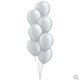 thumbnail image 3 of Globos Qualatex 11" Plateado Metálico Paquete de 100, 3 of 4