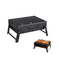 Genérico - Mini Parrillera Plegable Portátil A Carbón Para Asados