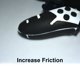 thumbnail image 2 of Antideslizante de silicona película protectora de la piel pegatinas compatibles con PlayStation 5 Edge Controller - Durable a prueba de polvo empuñadura cubierta Gamepad Accesorios-Negro, 2 of 7