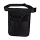 thumbnail image 5 of Riñonera de enfermera, bolsa organizadora de enfermería con varios compartimentos, ajustable, práctica, riñonera de enfermera, cinturón organizador de Negro, 5 of 5
