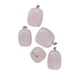 thumbnail image 3 of 5 Uds Dijes De Piedras Preciosas Colgantes Fabricación De Joyas Cuarzo Rosa, 3 of 3