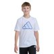 thumbnail image 1 of Playera adidas para niño de manga corta con logo World Cup, blanca, 1 of 3