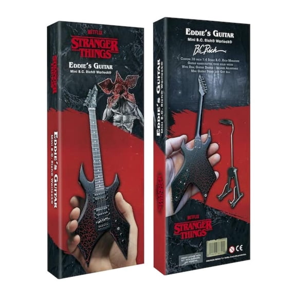 Miniguitarra AXE HEAVEN Stranger Things, modelo de guitarra de Eddie