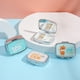 thumbnail image 3 of Personal health care mini metal jewelry small square rounded glue small medicine box storage box medicine box medicine divider, 3 of 3