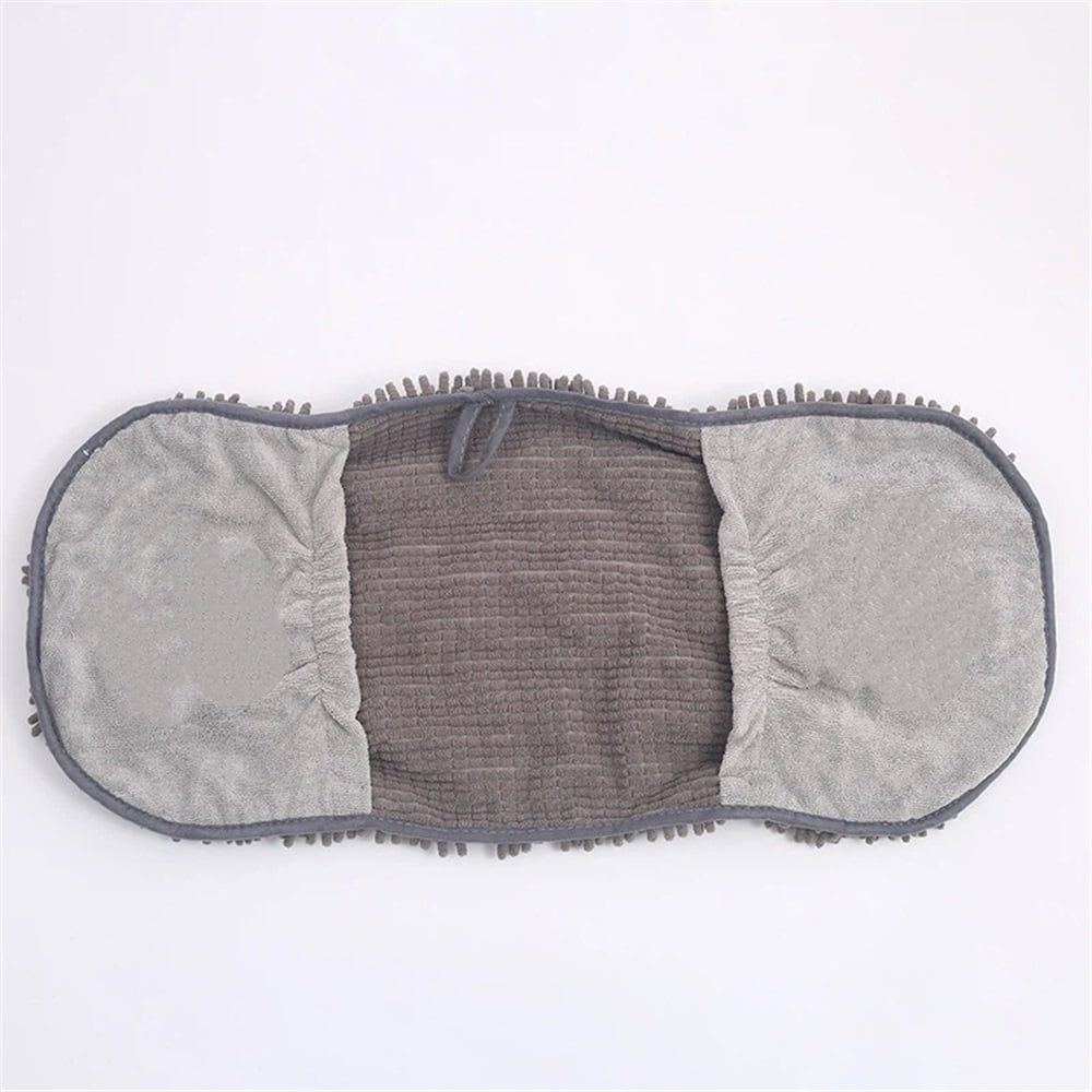 Xusx111 - Toalla De Baño De Perro De Microfibra - Toallas De Perro Súper Absorbentes Para Secar Perros Grandes Y Pequeños, Toalla De Mascota Seca Rápida Con Bolsillos De Mano, Toalla De Cachorro Suave