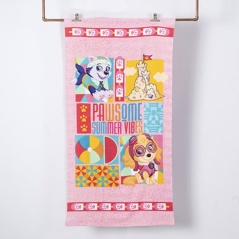 Paw Patrol Niña - Set Toalla Playa 70x140 Cms + Jockey Pwp Vibes