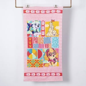 Paw Patrol Niña - Set Toalla Playa 70X140 Cms + Jockey Pwp Vibes