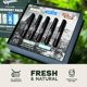 thumbnail image 4 of Mini Cologne Trial Set Dr. Squatch Natural Cologne para hombre, 4 of 6