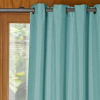 Masel - Cortina De Tela Mati Turquesa 140X225