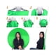 thumbnail image 3 of Fondo Virtual Croma Pantalla Verde Zoom Stream Videollamada Tela Verde Chroma 75cm, 3 of 3