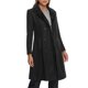 thumbnail image 4 of INSPIRE CHIC Abrigo con Solapa de Piel Sintética para Mujer Moda Doble Botonadura Abrigos de Invierno Calientes S Negro, 4 of 6
